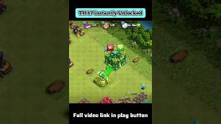 TH 17 instantly Unlocked gamingrascal clashofclans shorts [upl. by Gannon]