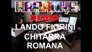 CHITARRA ROMANA Karaoke [upl. by Capello]