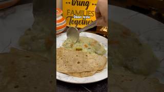 minivlog178 Chapathi with white veg kurma🤩🍲🥕🥔youtube shorts reels food trending yt [upl. by Alegre]