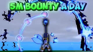 I Made A Godly Bounty Hunting Build And Its INSANE Blox Fruits [upl. by Eirdua]