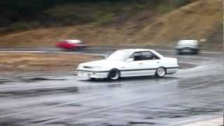 20120306 AE86 TRUENO amp R31 SKYLINE DRIFTING [upl. by Yk113]