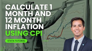 How to calculate the Inflation rate using the CPI series [upl. by Dacey]