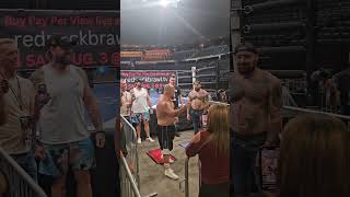 CATFISH COOLEY WEIGH AT REDNECK BRAWL🥊 redneck boxing mma ufc shorts short viral usa funny [upl. by Durkee]