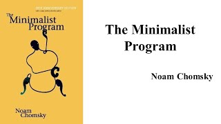 Noam Chomsky quotThe Minimalist Programquot Book Note [upl. by Airlie438]