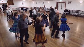 Modern Square Dancing Example of movements taught and danced [upl. by Sinnylg]