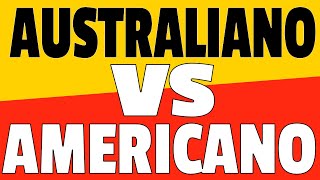 Inglés AUSTRALIANO VS Inglés AMERICANO  DOMINA UNO O LOS DOS ACENTOS [upl. by Trbor]