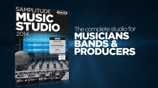 MAGIX Samplitude Music Studio 2014 INT  Recording Software [upl. by Notsnorb]