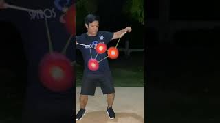 Itachis Sharingan in Real Life Diabolo Trick [upl. by Cloris]