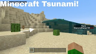 Minecraft Tsunami Tutorial NO MODS [upl. by Gebhardt98]