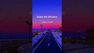 💝 Under the influence 💙 ft Chris Brown  aesthetic music edit  lyrics shorts aesthetic [upl. by Feodor690]