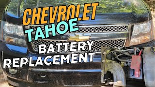 Chevrolet Tahoe Battery Replacement [upl. by Ahsoem]