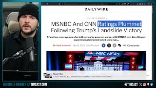 MSNBC amp CNN Are DEAD Ratings Collapse David Pakman Says TRUMPERS Are Coming To DESTROY HIM [upl. by Cavuoto400]