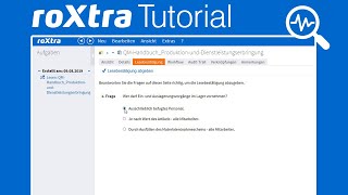 roXtra Tutorial – Erweiterte Lesebestätigung erstellen Version 8 [upl. by Atinihs195]