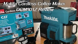 Makita Cordless Coffee Maker Review [upl. by Gile]