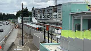 Lynnwood Link Extension Testing Shoreline North185th Station [upl. by Brianna106]