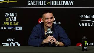 Max Holloway Fires Back at Conor McGregors Reaction to His UFC 300 Floral Shorts [upl. by Gennie]