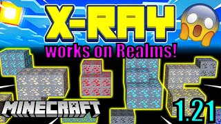 Minecraft BEST Working XRAY Vision Glitches 121 Bedrock [upl. by Eirena]