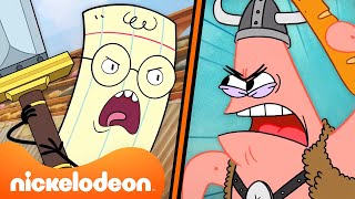 Bob Esponja y Piedra Papel Tijeras se enfrentan 20 minutos 💥  Nickelodeon en Español [upl. by Lotsyrk]