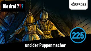 Die drei  Folge 225 und der Puppenmacher  Hörprobe zum Hörspiel Die drei Fragezeichen [upl. by Mandel]