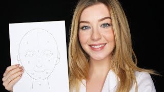 ASMR Face Mapping Softly Spoken [upl. by Enogitna322]