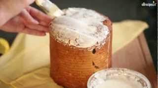 Come fare il panettone russo Kulich  videoricette di dolci internazionali [upl. by Rovert34]