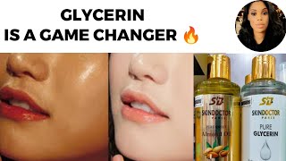 GLYCERIN  Glycerin Benefits  Uses of Glycerin  Glycerin for Younger Wrinkle Free Skin Skincare [upl. by Bruning]