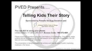 Talking to Kids about Family Building and Donor Conception Webinar [upl. by Eihcir]