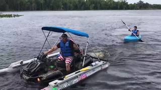 Canam 1000 Drives on lake Water [upl. by Bainbridge594]