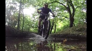 Epping Forest Mountain Bike Trails Buckhurst Hill to High Beech [upl. by Aihsenyt159]