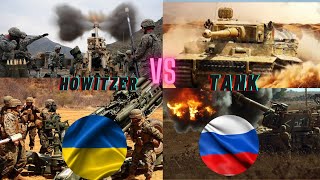 Howitzer vs Tank ARTILLERY Action and Tactics [upl. by Berger158]