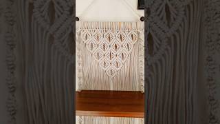 Macrame wall hanging simple design  macrame wallhanging macramepattern [upl. by Nevuer]