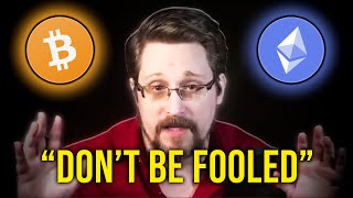 Edward Snowden  quotThe Future of Crypto Is Not What It Seemsquot [upl. by Nomelif]