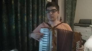 Bandit Radio aka Cheeki Breeki Song  Accordion Cover [upl. by Fidelio]