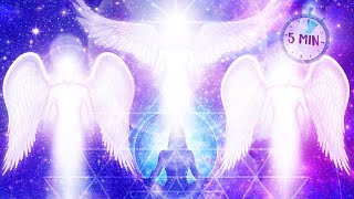 5 Minute Archangel Blessings Meditation ✨ [upl. by Zara]