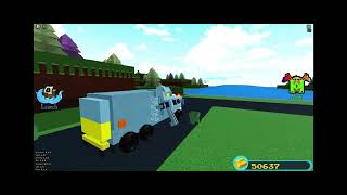 Los Angeles Sanitation  Peterbilt 320 quotAMREPquot Style Garbage Truck  Build a Boat  Roblox [upl. by Mariel]