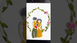 Cute Macrame couple doll❤️ macramedoll [upl. by Adihahs]