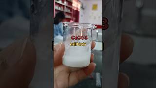 Formation of calcium carbonate chemistryexperiment fun Sciencestars shorts calciumcarbonate [upl. by Attalie]