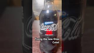 Trying the new Oreo Coke short shorts drink oreo coke drinking [upl. by Campball]