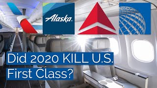 Best First Class Airline Comparison Alaska American Delta amp United [upl. by Maccarthy]