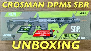 Unboxing the Crosman DPMS SBR [upl. by Morse]