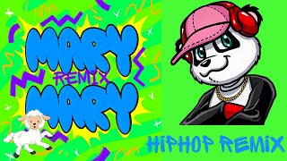 Mary Had A Little Lamb Rap Remix Lyric Video Pj Panda  HipHop Nursery Rhymes  Clean HipHop [upl. by Hawk]