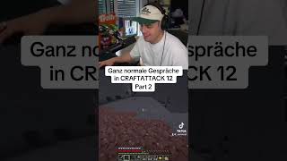 Ganz normales Gespräch in CRAFTATTACK 12 Part 2 papaplatte BastiGHG LetsHugo [upl. by Kennard]