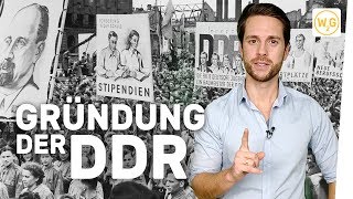 Gründung der Deutschen Demokratischen Republik DDR  Geschichte [upl. by Lecia769]