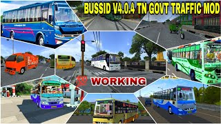 BUSSID V404 TN GOVT TRAFFIC MOD [upl. by Roma]