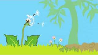 Dandelion life cycle animation [upl. by Norm602]