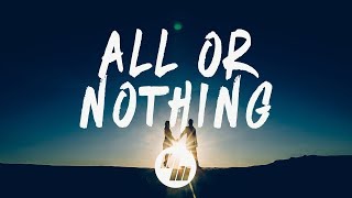 Anki  All Or Nothing Lyrics  Lyrics Video feat NEAVV With October Child [upl. by Kcirdla]