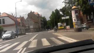 driving in legnica poland fahren in legnica Polen [upl. by Dorthea]