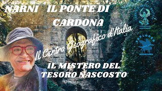 NARNI  Il PONTE DI CARDONE il Mistero del Tesoro Nascosto e il Centro Geografico DItalia [upl. by Rosel]