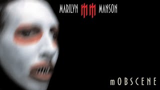 mOBSCENE TAB Marilyn Manson Guitar Cover 4k [upl. by Barnet]