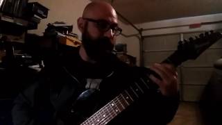 Candlemass  Bewitched guitar riff tutorial [upl. by Eiliak]